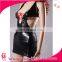 sexy leather dress Sexy Paint Gold Free Prom Dresss Women Clothing Strapless PU Leather Dress 2017