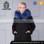 Jiaxing factory cheap couple style faux fox fur winter jacket