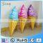 Inflatable Ice Cream Cone swimming Floaties , Ice Cream Stick