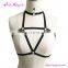 Selling Beautiful Seamless Elastic Black Harness Bralette Ladies Bra