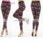 oem and odm summer women custom logo brushed ladies printed tights