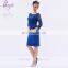 2017 New Arrival Design Three-quarter Length Sleeve Short Beaded Mother Of The Bride Dress