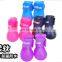 Wholesale Pet dog shoes cat Jelly color silicone galoshes Non-slip shoes