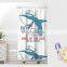 i@home washable jaws shark blue waterproof bathroom kids custom shower curtain polyester
