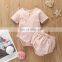 RTS 100% Cotton short sleeve children's clothing baby rompers for boys and girls