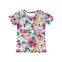 Pineapple Short Sleeve Shirt Customized Tshirts Kids Girls  Summer Shirts