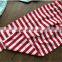 2019 Winter Christmas Kids Baby Girl Santa Dress Tops Striped Pants Set Outfits Xmas Clothes New Style Suit Explosion Printed