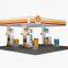 Different Types of Gas Station-3D Models