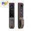 biometric fingerprint lock gate access control Stainless Steel wireless door lock with keypad