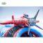 Regular Plane inflatable jumper bouncer jumping bouncy castle bounce house