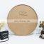 Vintage Decorative Wooded Wall Mounted Bathroom Wood Frame Round Mirrors decor wall
