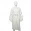 Level 2 Disposable PEIsolation Gown  Blue Medical Work Wear Coveralls Water Resistance Isolation Gowns