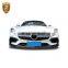 Factory promotion price renntech style real carbon car front lip splitter bumpers for amg gts auto bumper lip