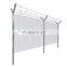 Galvanized High Security 358 Anti Climb Fence with Razor Wire