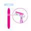 Manufacturer made triple blade shavers lady personal care disposable shaving shaver