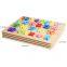 Wholesale Montessori Letter Learning Toy Numbers Wood Alphabet Puzzles Toy Wooden Alphabet Tracing Board for Preschool Kids
