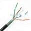 Cat6 utp cable 0.57mm bare copper cat6 network cable cat6 communication cable