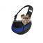 premium foldable reversible bubble simple space canvas carrier handsfree cotton carrier for dogs - black shoulder bag-