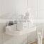 Taizhou factory adhesive shower storage shelf  bathroom shower storage rack Essentials Shampoo shower storage organizer