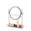 Latest High Quality Table Round Makeup Vanity Mirror Home Magnifying 2-Face Makeup Mirror With Storage Box