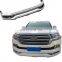 Body kit car front bumper rear bumper lip spoiler for 2016 2021 land cruiser FJ200 LC200 body kits