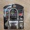 waterproof anti-theft siren long shackle silver color alarm motorcycle bike bicycle lock padlock 110dba