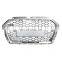 New style front grill for Audi A3 high quality ABS Chrome silver black bumper grille for RS3 no logo style 2017 2018 2019