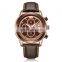 MEGIR 2071 Men's Analog Quartz Watch Fashion Casual Leather Round Buckle Best Men Watches Hot Product