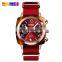 SKMEI 9186 Wholesale Online Fashion Date Nylon Band Quartz Watch 24 Hours Date Charm Ladies Wrist Watches