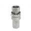 ISO A Hydraulic Push in Connect Quick Couplings Nipple Set Stainless Steel ISO A Quick Release Coupling
