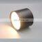 LED Surface Mounted Downlight For Clothing Store Hotel Tooling Free Punch Lamps Simple Black White Round Ceiling Light