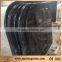Black Galaxy Granite Kitchen Tops with Round/Bullnose Edge