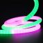 360 degrees round addressable digital RGB silicon waterproof IP67 Flexible LED Neon Flex Lights