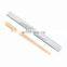 Natural disposable bulk bamboo custom printed individually paper wrapped chopsticks