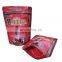Custom print food grade stand up small coffee zipper bags 250g aluminum foil plastic coffee beans packaging pouch with air valve