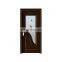 Double glass pvc door toilet  home interior design waterproof membrane casement bathroom door vinyl profiles  pvc