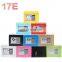 17E colorful hidden mini safe box with key lock