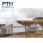 PTH light steel  prefab structure warehouse office classroom building long span structure