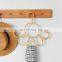 Hot Sale Rustic Wicker Coat Hanger, Cheap Wholesale Rattan Flower Hanger Fit for Scarfs Vietnam Supplier