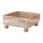 New Design Rattan Napkin Tissue Holder With Leg Unique Cheap Wholesale Tableware wicker napkin basket in Vietnam