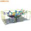 Fun Play Equipment Indoor Playground Crochet Climbing Rainbow Net For Kids