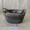 High Quality Handmade Round Wicker Rattan Basket Flower Vase Baskets