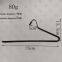 Z shape metal hangers household PVC dipping non-slip open ended belt towel jeans trousers rack