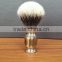 Metal+Acrylic handle best badger hair shaving brush