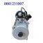 Starter Motor Manufacturing DC Motor Soft Starter China Bosch 24V 0001231007 0001231030 Starter Motor for Man