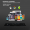 Mini Wireless Keyboard Folding Ergonomics for IOS Android Windows IPad Laptop Phone Portable Slim Computer Keyboards
