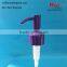 High quality silver stainless steel lotion dispenser pump for bottle Metal stainless steel soap pump spray 24/410