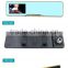 Car rearview mirror Universal tachograph with 4.3 inch HD LCD display with one way DVR