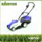 Professional and new green electric lawn mower,portable lawn mower