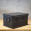 Matte Black Outdoor Camping Storage Box 48L Durable Aluminum-Magnesium Alloy